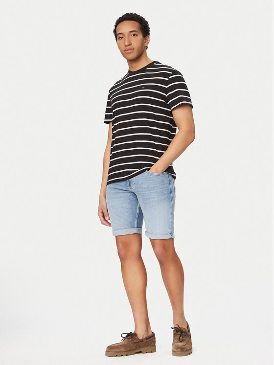 Tommy Jeans Tommy Jeans Džínové šortky Ronnie DM0DM22979 Modrá Slim Fit