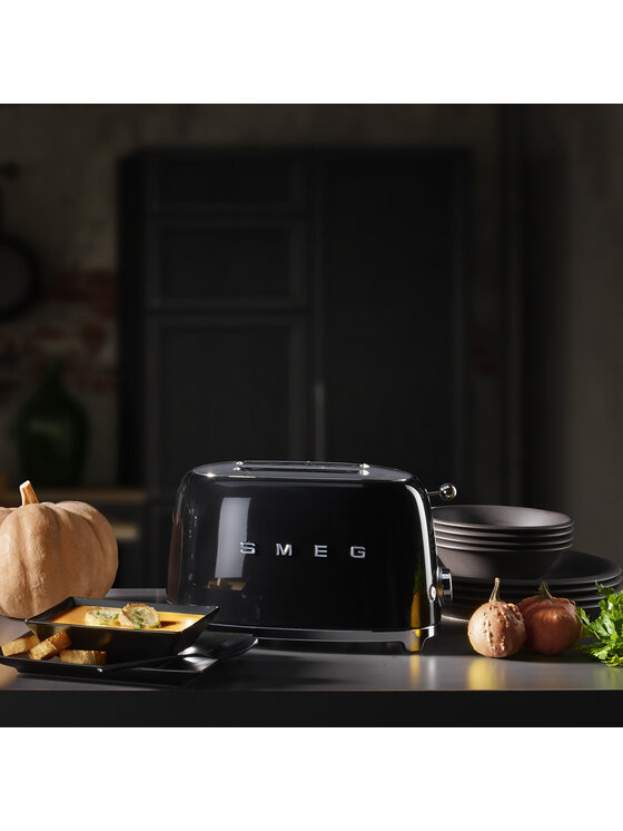 Smeg Smeg Toster TSF01BLEU Czarny