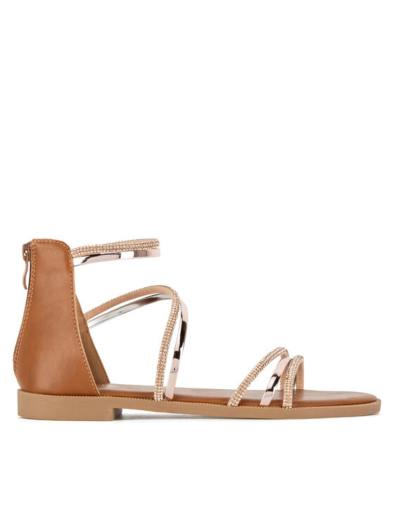 JENNY JENNY Σανδάλια SF127-01 Καφέ