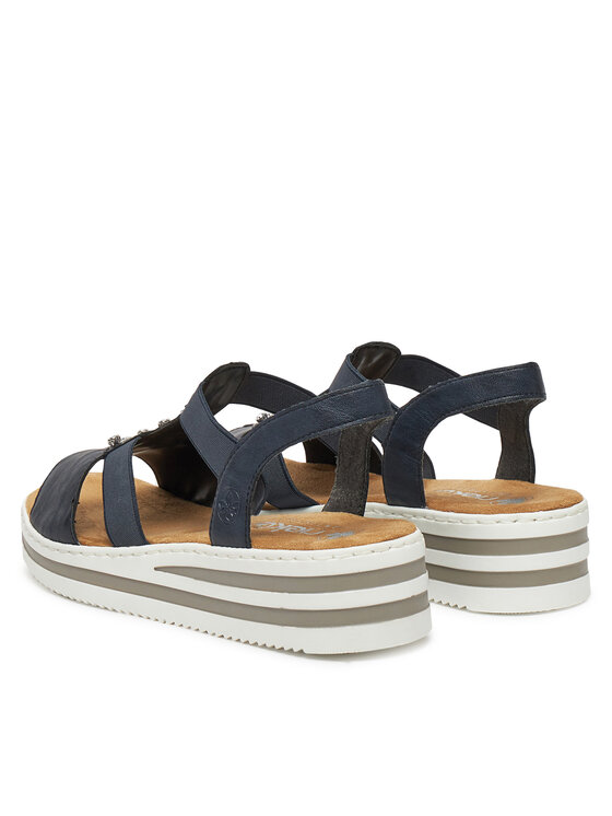 Rieker Rieker Sandalen V0287-14 Dunkelblau