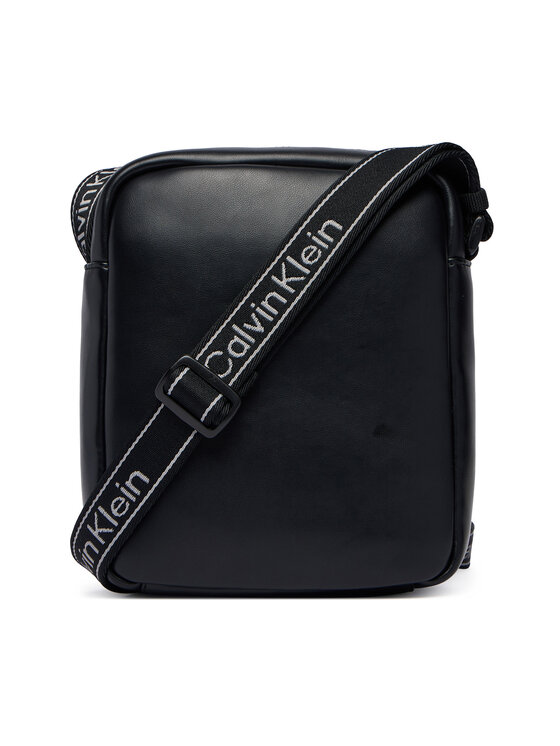 Calvin Klein Calvin Klein Torbica za okrog pasu﻿ Bold Logo Webbing  LV04D3418G Črna