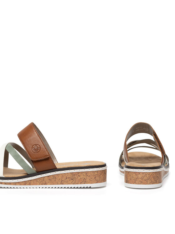 Rieker Rieker Natikači V3652-91 Zelena