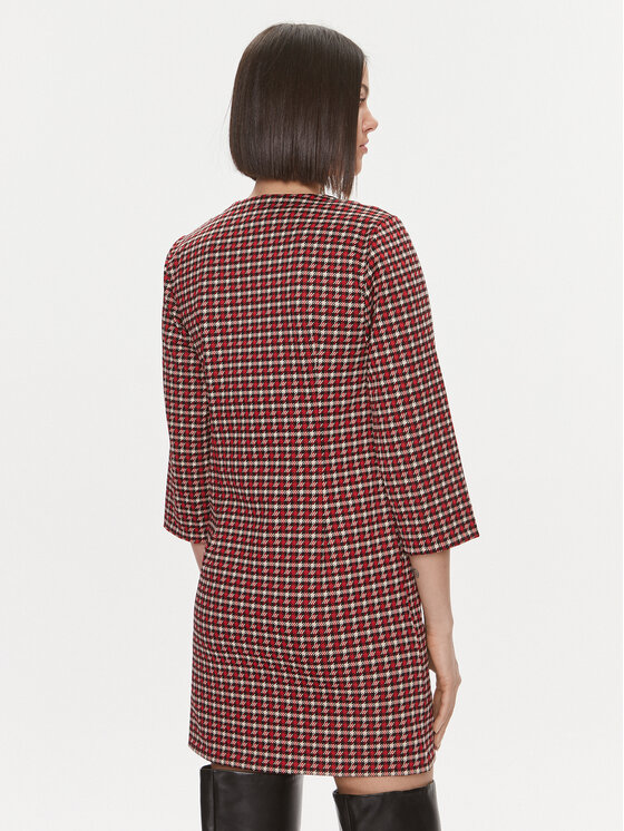Liu Jo Liu Jo Vsakodnevna obleka MF3413 J4050 Rdeča Regular Fit