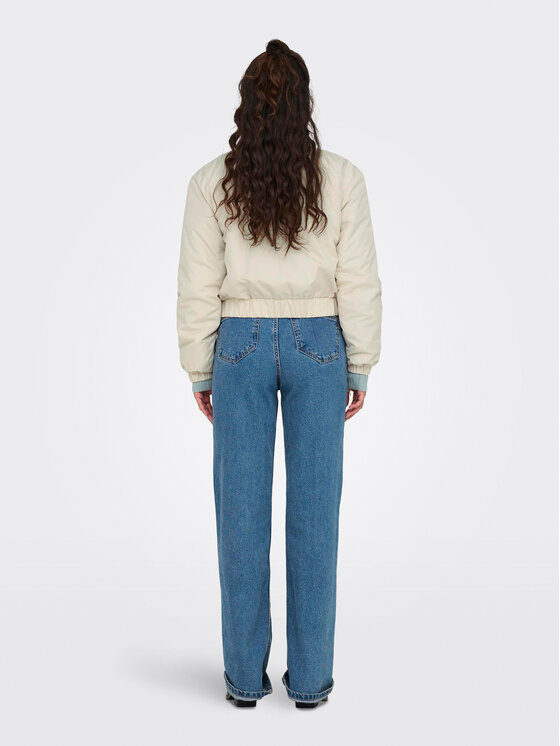 JDY JDY Μπόμπερ μπουφάν Dixie 15317122 Μπεζ Regular Fit