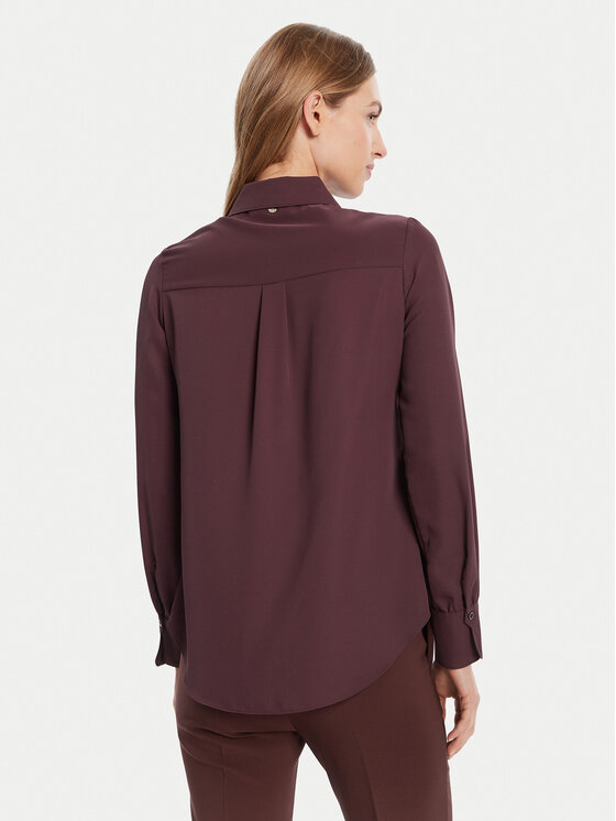 Rinascimento Rinascimento Koszula CFC0125777003 Brązowy Regular Fit