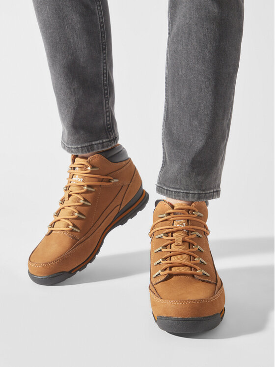 Timberland Timberland Pohodni čevlji Euro Rock Wr Basic TB0A2A9T2311 Rjava