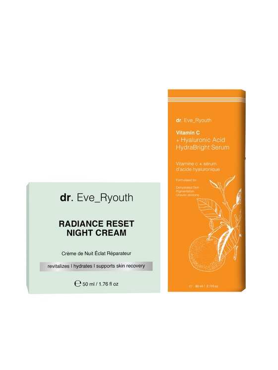 dr. Eve Ryouth dr. Eve Ryouth Radiance Reset Krem na Noc + Serum Hydrabright Krem na dzień i na noc