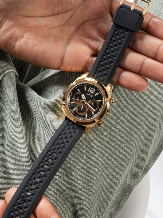 Guess Guess Zegarek Resistance GW0729G2 Czarny