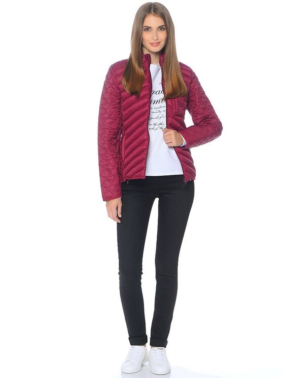 Wrangler Wrangler Giacca da donna SHORT PUFFER JACKET Rosa Regular Fit