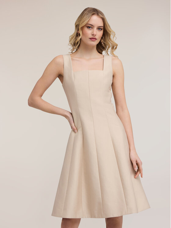 Motivi Motivi Vestito da giorno 7073Q003503N002 Crema A-Line Fit