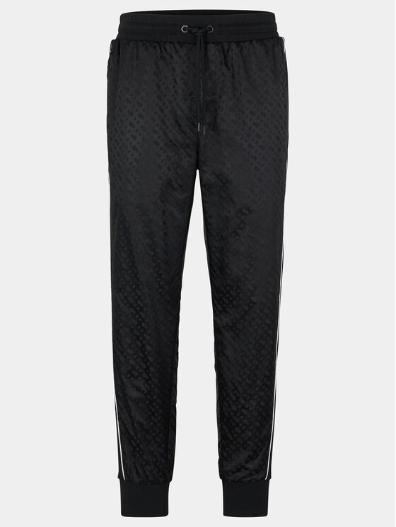 BOSS Boss Spodnji del trenirke Lamont 128 50494075 Črna Regular Fit