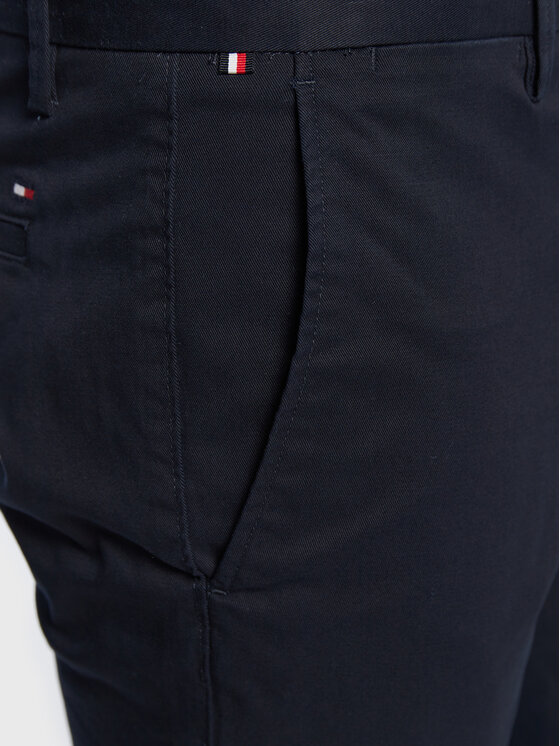 Tommy Hilfiger Tommy Hilfiger Pantaloni chino Core Bleecker MW0MW28883 Bleumarin Slim Fit