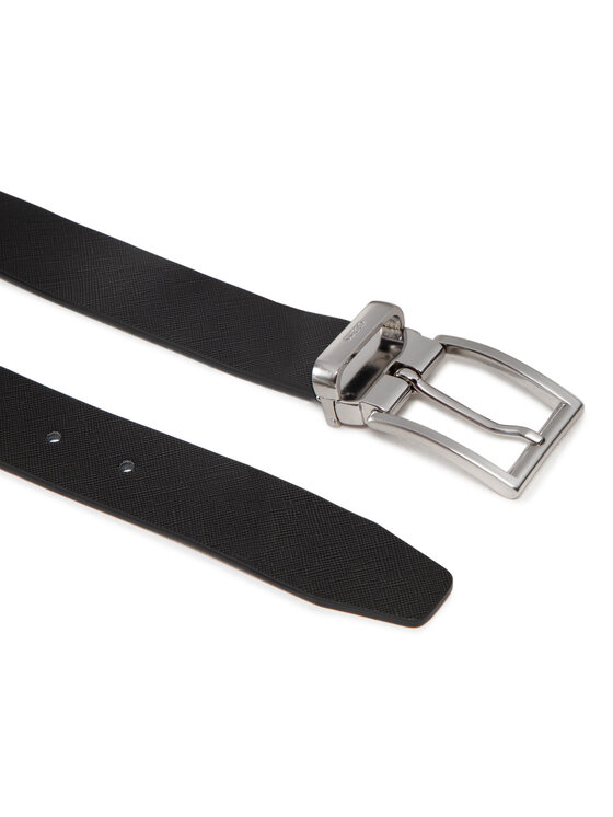 Guess Guess Cintura da uomo Adjustable & Revesible Belt BM7545 LEA35 Nero