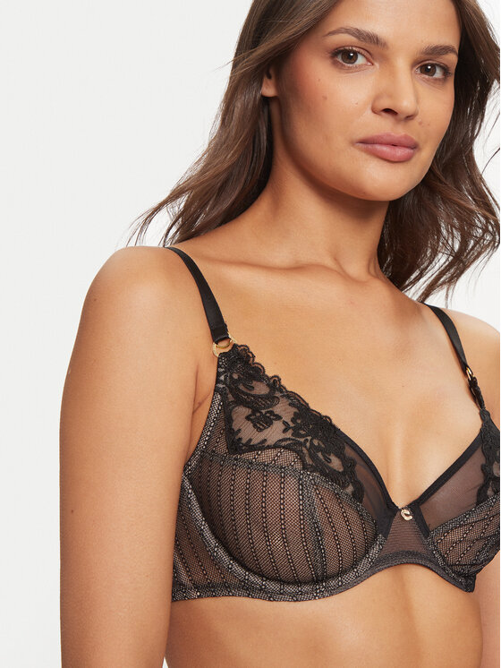 Chantelle Chantelle Σουτιέν με μπανέλα Cabaret Sauvage C13YM0 Μαύρο
