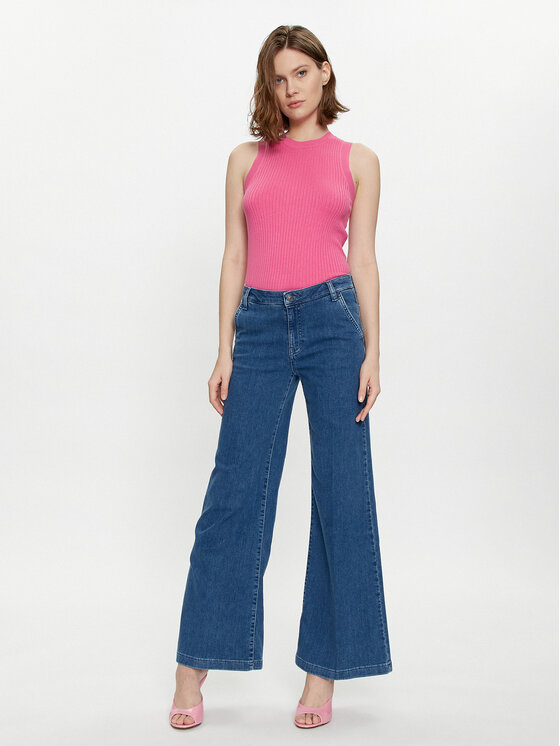 JDY JDY Marškinėliai Aya 15287501 Rožinė Slim Fit
