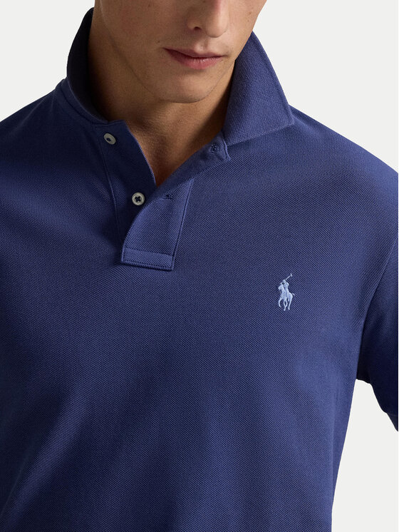 Polo Ralph Lauren Polo Ralph Lauren Polo 710536856441 Granatowy Slim Fit