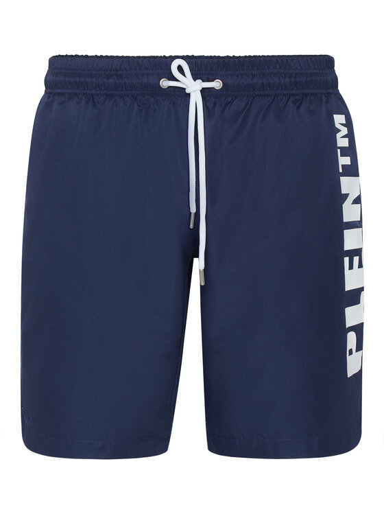 PHILIPP PLEIN PHILIPP PLEIN Spodnie materiałowe 10415 Granatowy Comfort Fit