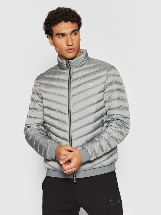 Armani Exchange Armani Exchange Vatovaná bunda 8NZB52 ZNW3Z 0902 Šedá Regular Fit