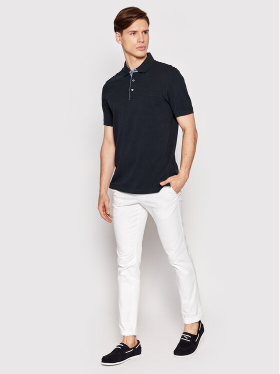 Polo 8151 15002 Blu scuro Regular Fit