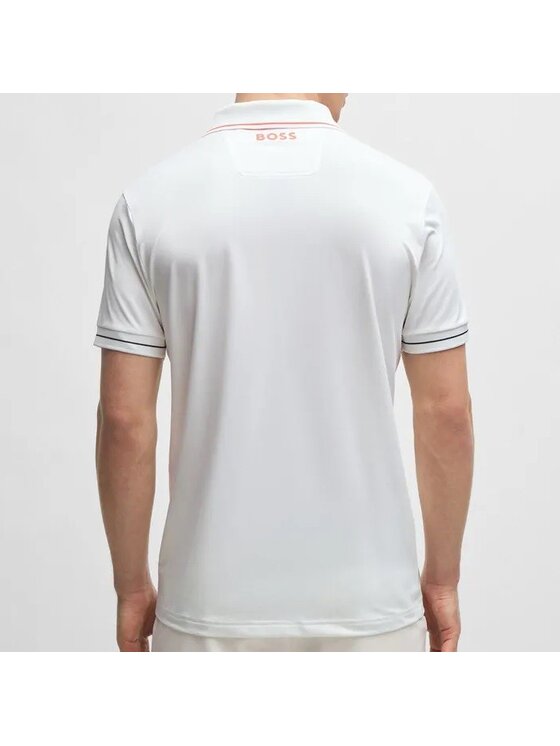 HUGO BOSS HUGO BOSS Polo 50506203 Biały Slim Fit