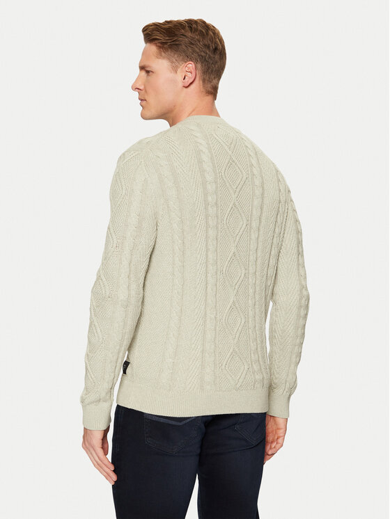 s.Oliver s.Oliver Pulover 2152198 Bej Regular Fit