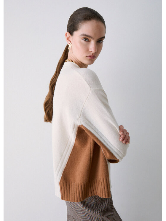 Liu Jo Liu Jo Cardigan WF6088MS009L9199 Bianco Regular Fit