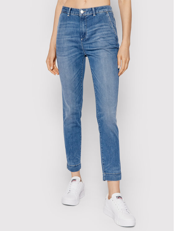United Colors Of Benetton Džinsai 4NF1558U4 Mėlyna Slim Fit • Modivo.lt