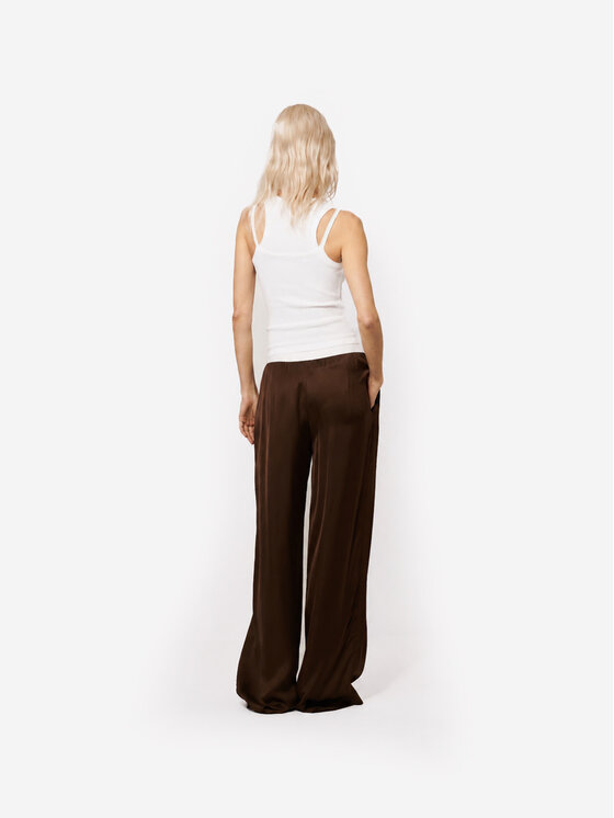 La Mania La Mania Top KERSEY Bianco Basic Fit