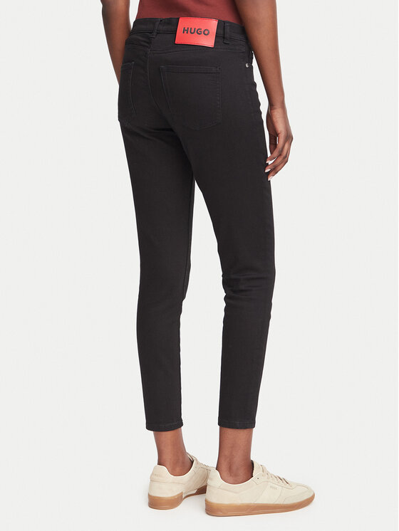 HUGO HUGO Džínsy 932 HUGO 50522436 Čierna Skinny Fit