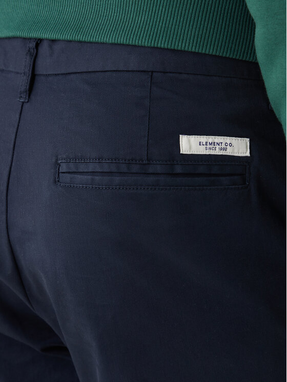Element Element Chino nohavice Relax Work ELYNP00188 Tmavomodrá Relaxed Fit