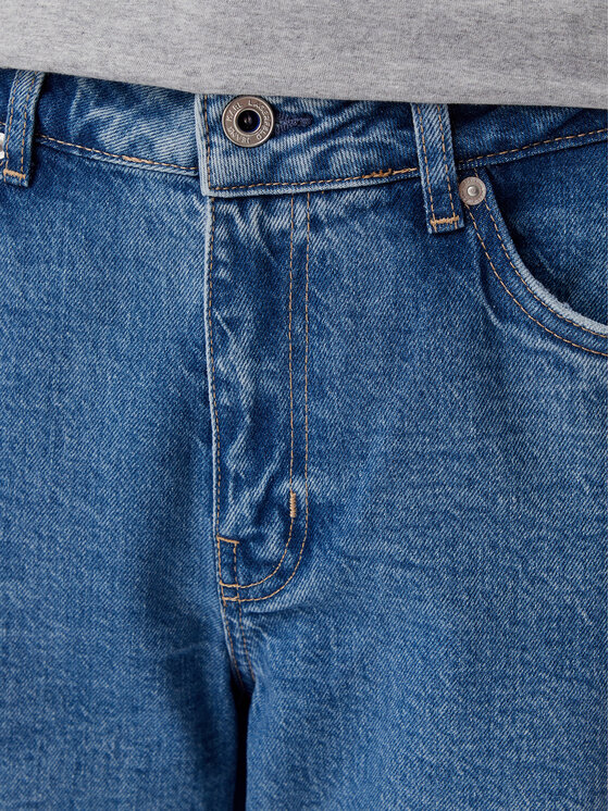Karl Lagerfeld Jeans Karl Lagerfeld Jeans Jeansy A1W10122 Niebieski Mom Fit