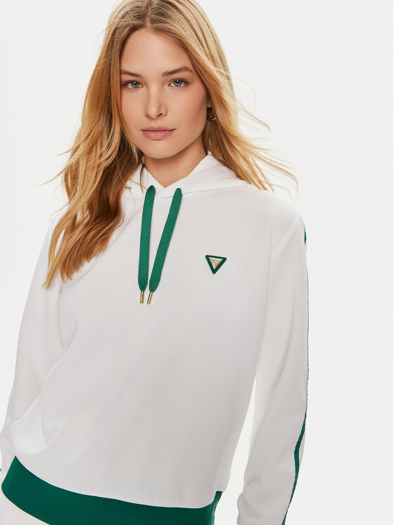Guess Guess Pulóver V4GQ01 KBFB2 Zöld Regular Fit