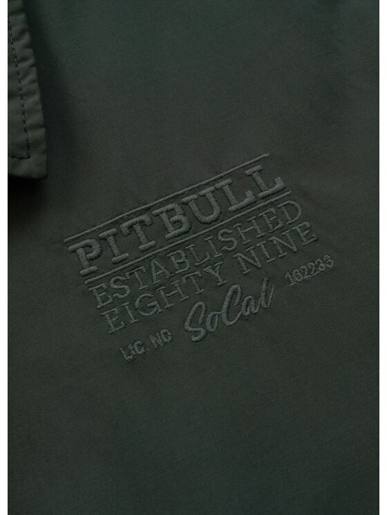 PITBULL PITBULL Kurtka przejściowa PIONEER Zielony Regular Fit