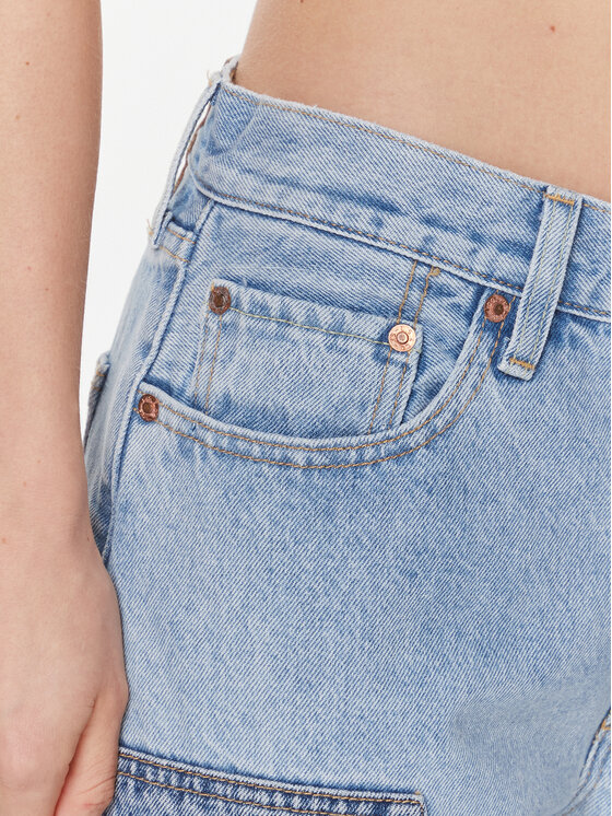 Levi's® Levi's® Džínsy 501® 90'S A7509-0000 Modrá Relaxed Fit
