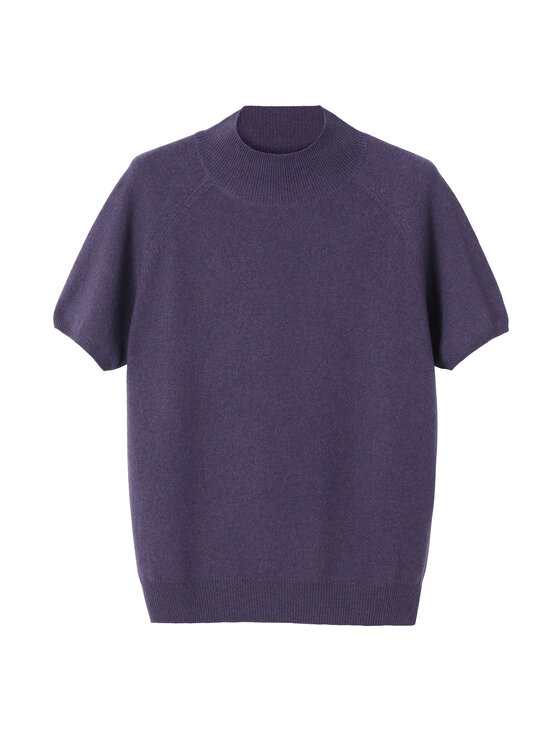 TATUUM TATUUM Sweter LENO 1 Fioletowy Classic Fit