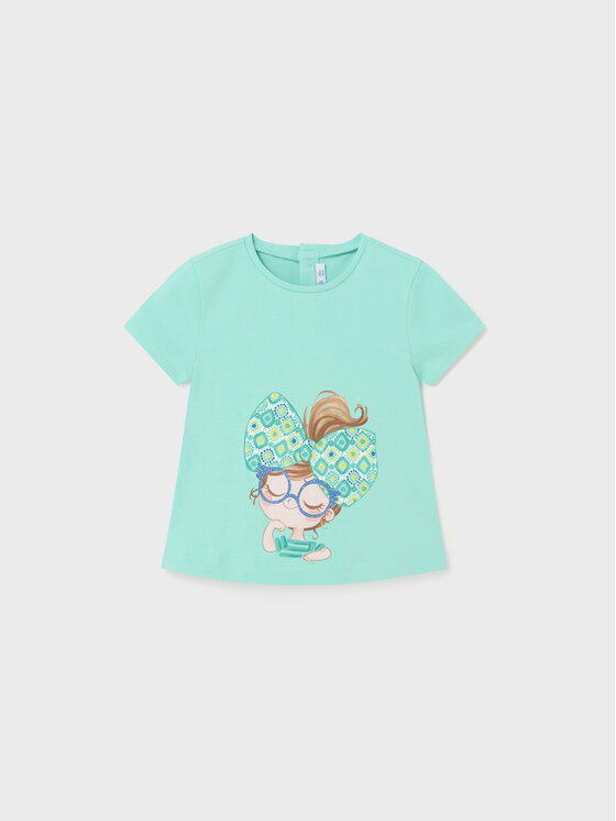 Mayoral Mayoral T-shirt 1014 Plava Regular Fit