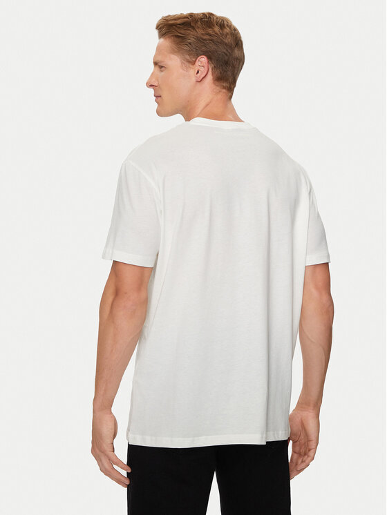 Armani Exchange Armani Exchange T-shirt 6DZTAD ZJ9TZ 1116 Bijela Regular Fit