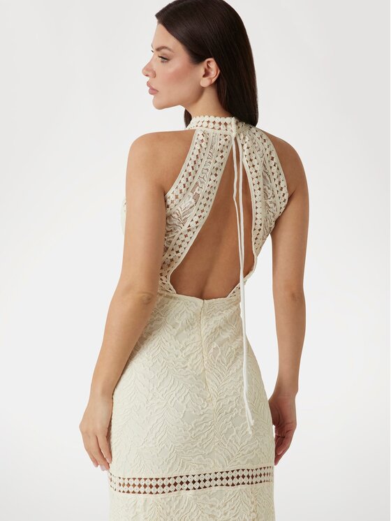 Guess Guess Každodenní šaty 175309 Béžová Classic Fit