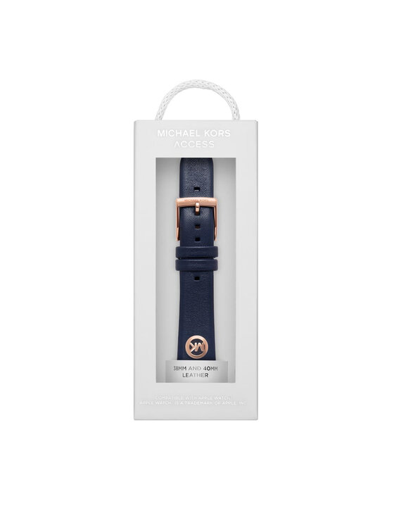 Michael Kors Сменяема каишка за часовник Apple Watch MKS8026 Тъмносин ...
