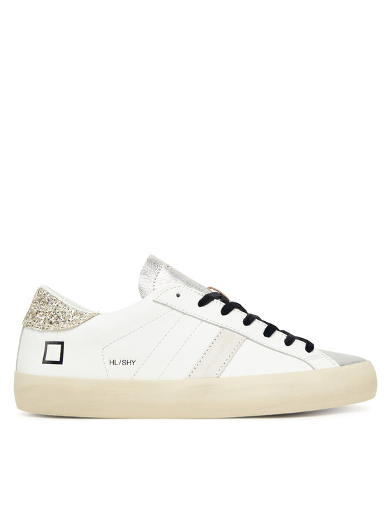 D.A.T.E. D.A.T.E. Sneakersy Hill Low Shiny W431-HL-SH Bílá