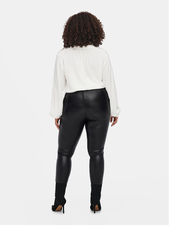 ONLY Carmakoma ONLY Carmakoma Leggings Hanna 15233969 Fekete Skinny Fit