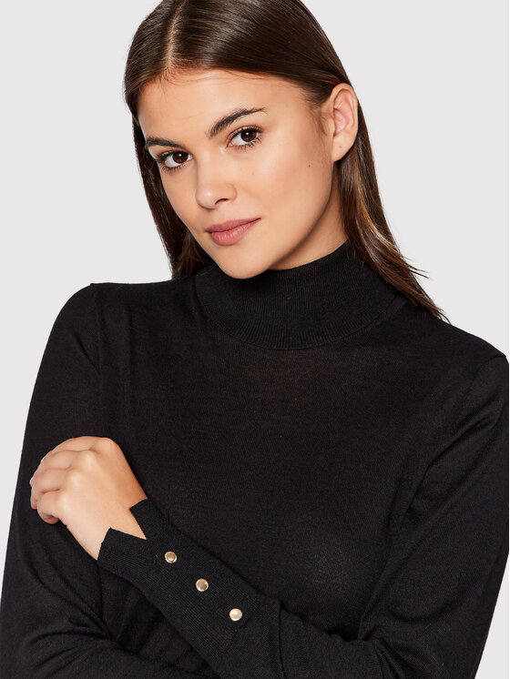 Dolcevita Nala 10103295 Nero Slim Fit