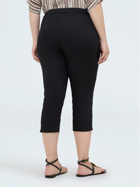 Fiorella Rubino Fiorella Rubino Spodnie materiałowe P719L002569N033 Czarny Regular Fit