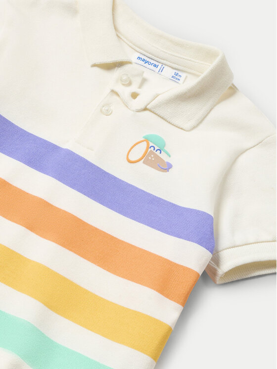 Mayoral Mayoral Polo 01108 Écru Regular Fit