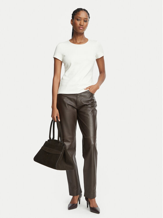Calvin Klein Calvin Klein Majica LV044J208G Kremna Regular Fit