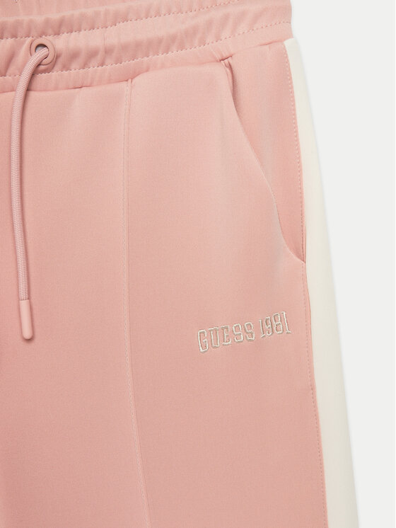 Guess Guess Pantaloni da tuta J5RB10 KCO72 Rosa Regular Fit
