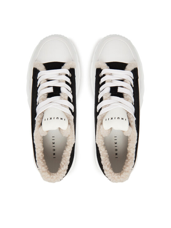 Inuikii Inuikii Sneakers aus Stoff Matilda Curly 1001.001.0381 Schwarz