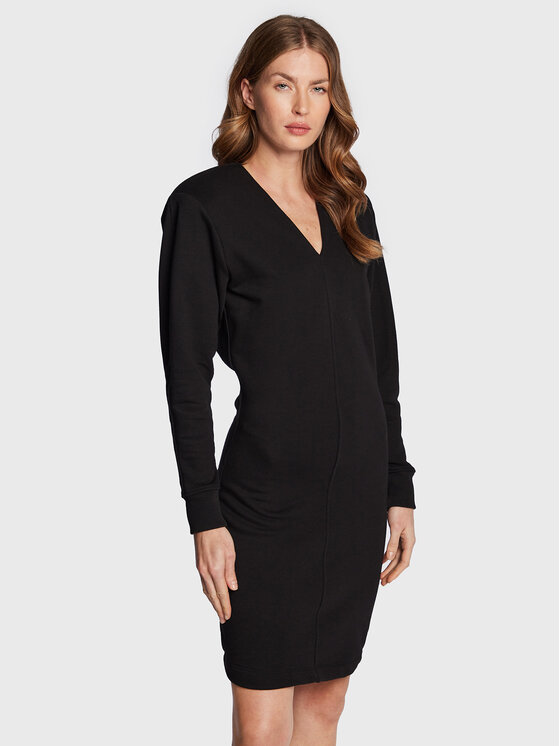 MVP Wardrobe Ежедневна рокля MVPI2AB076.0FE0057 Черен Regular Fit