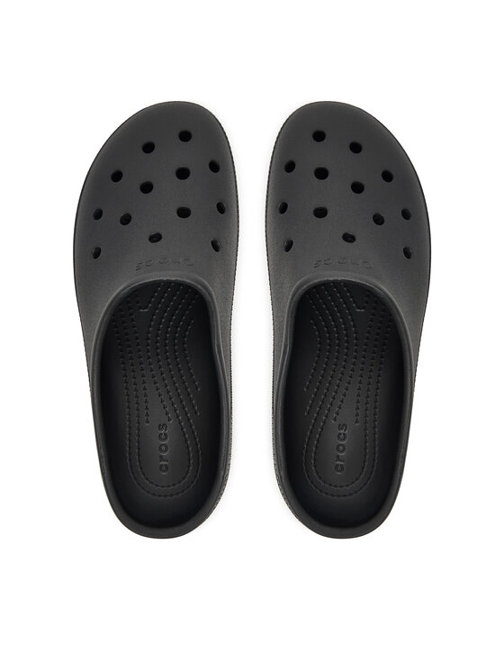 Crocs Crocs Klapki Classic Low Profile Clog 211139 Czarny