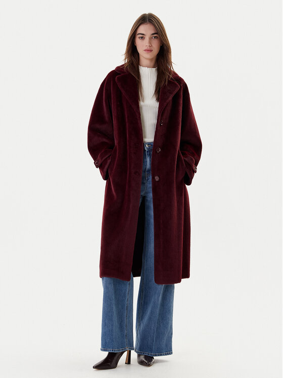 Dixie Dixie Γούνα K330Y009A Μπορντό Regular Fit